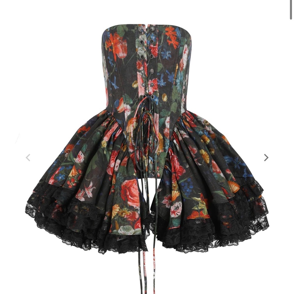 ISO Selkie Victorian Corset in Nightcap (L/XL/XXL)